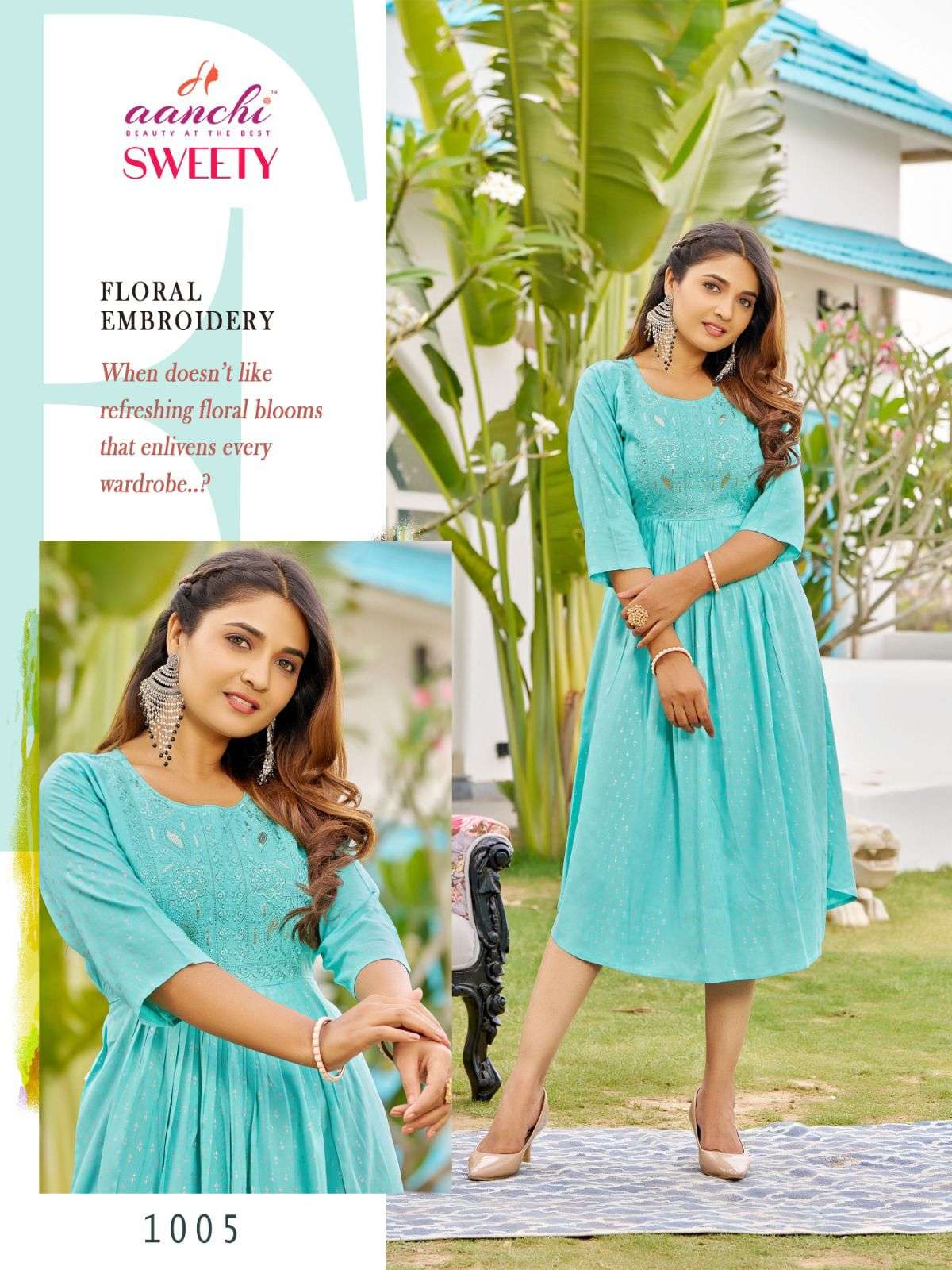 Aanchi SWEETY Kurti Wholesale catalog