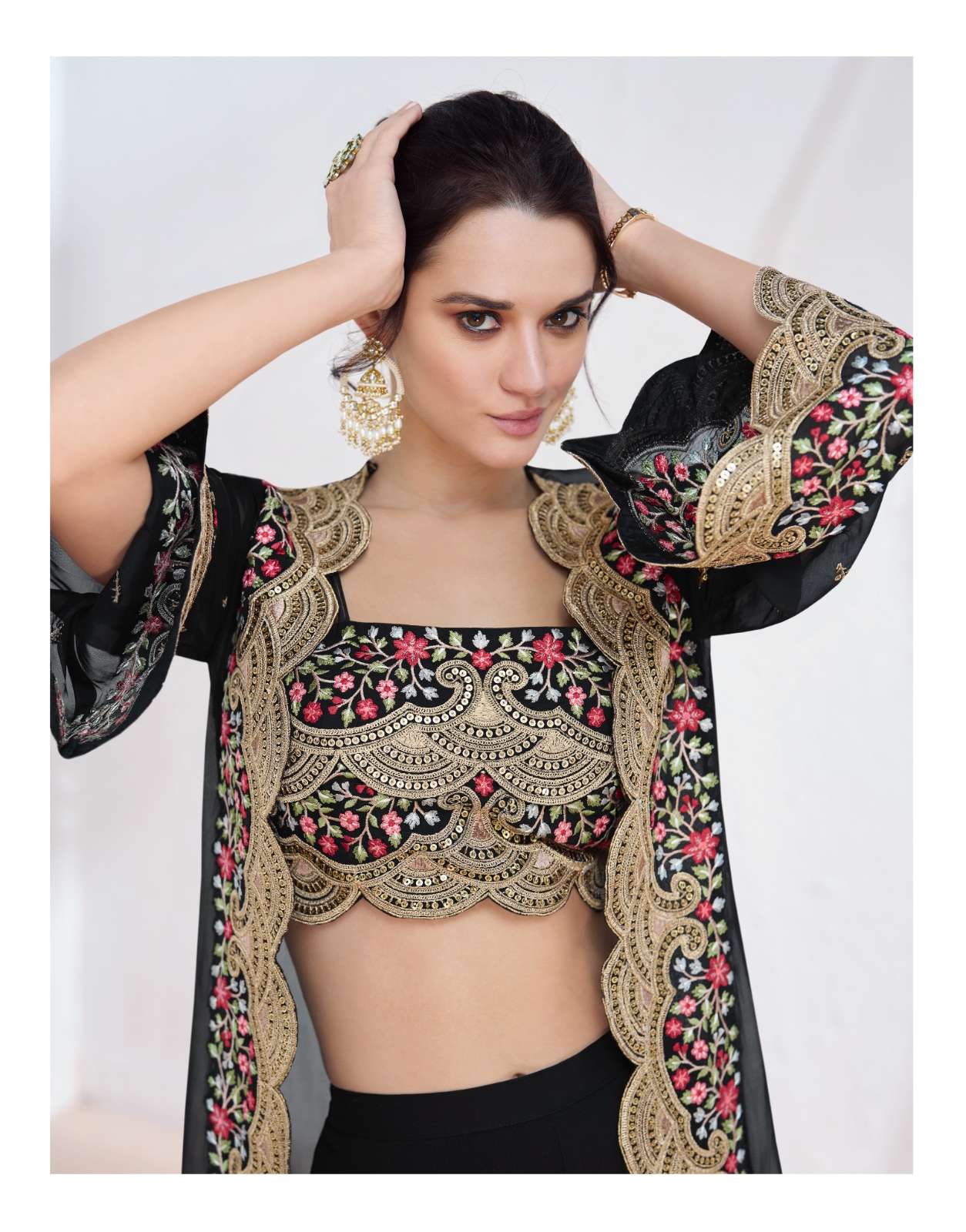 Aashirwad Aarzoo Georgette Designer Wholesale catalog
