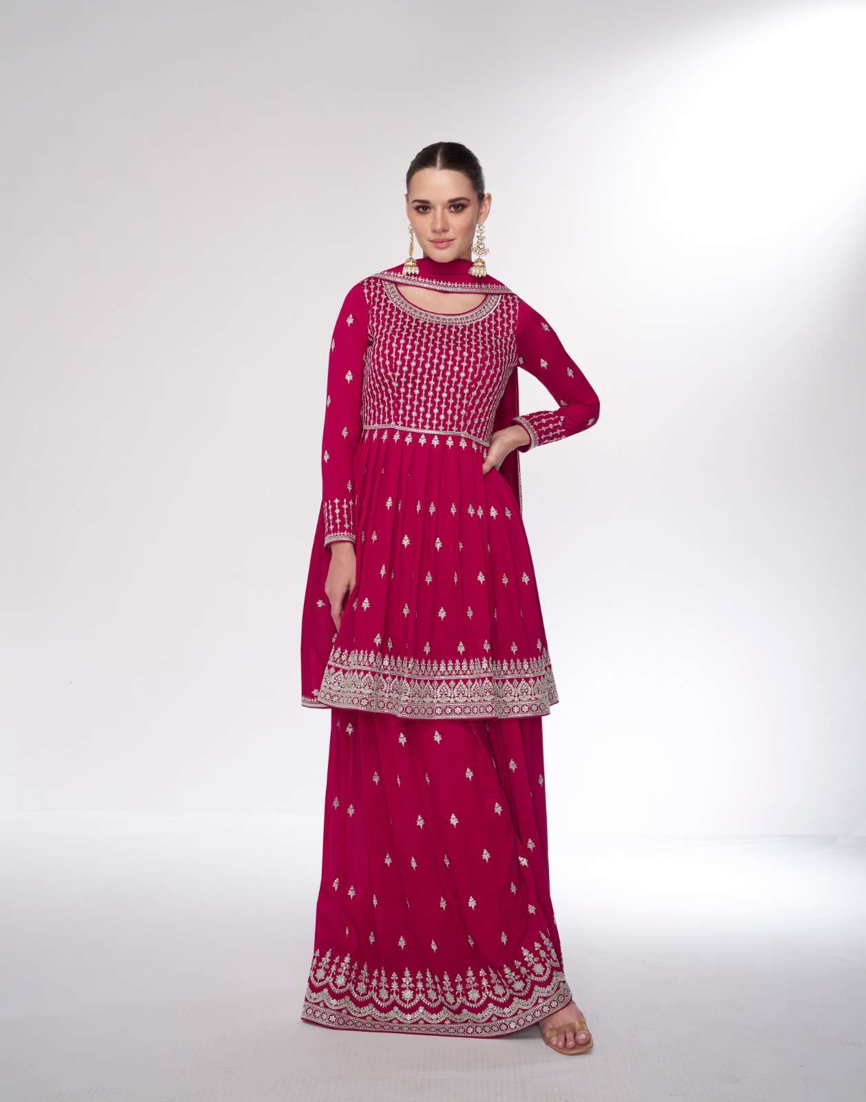 Aashirwad Sahira Premium Silk Salwar Kameez Wholesale catalog