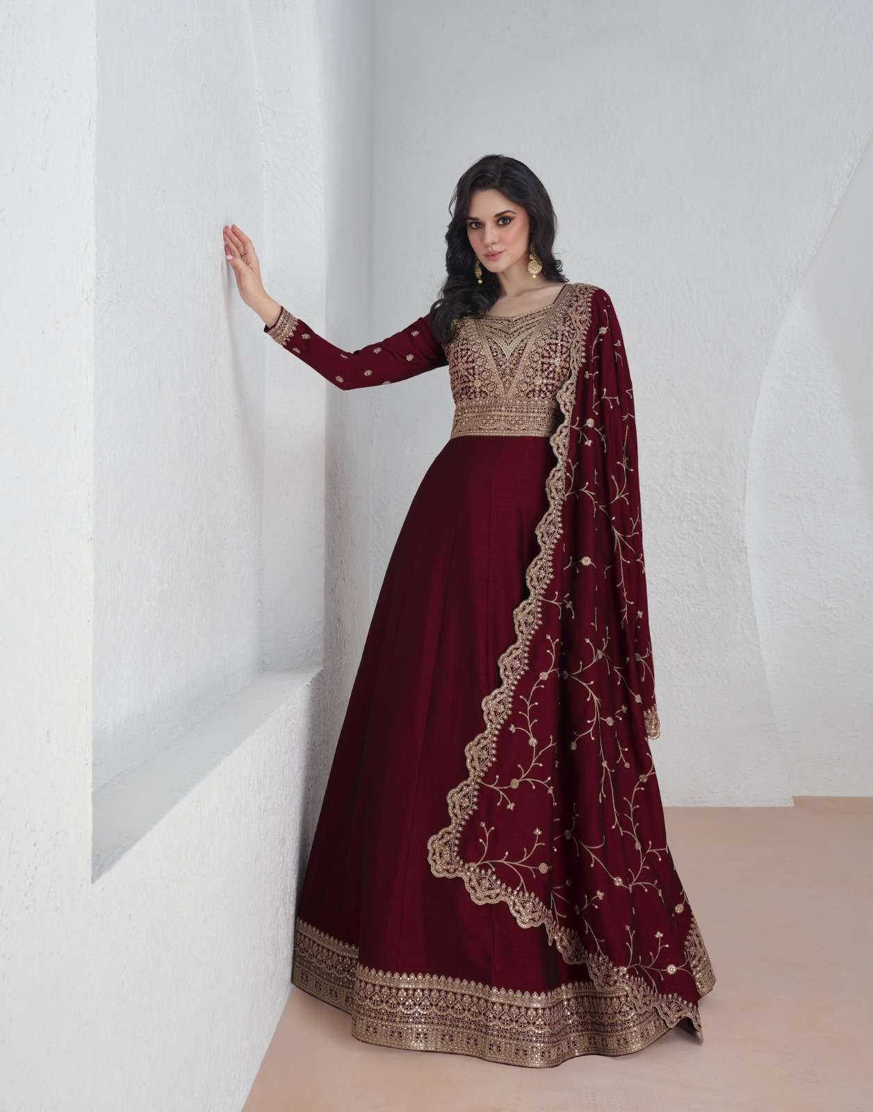 Aashirwad Saroj Premium Silk Designer Salwar Kameez Wholesale catalog