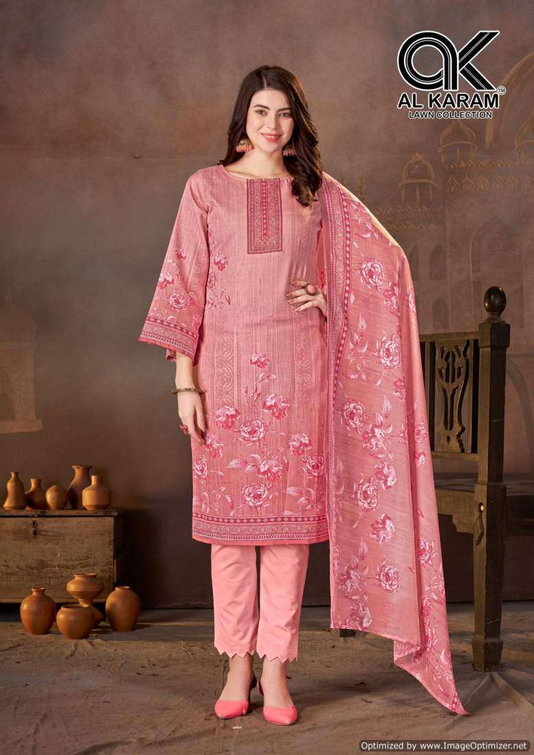 Al Karam Maheruh – Dress Material - Wholesale Catalog