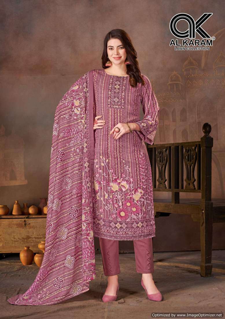 Al Karam Maheruh – Dress Material - Wholesale Catalog