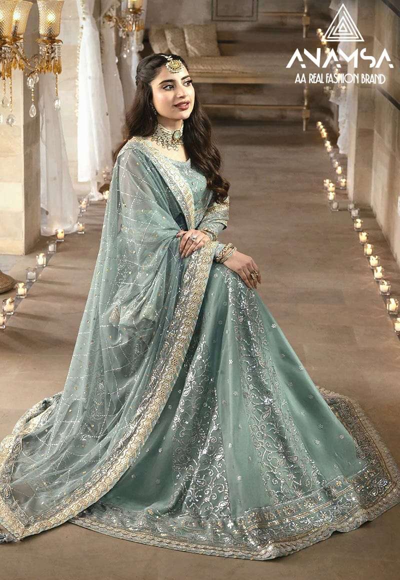 Anamsa 426 Georgette Salwar Kameez Wholesale catalog