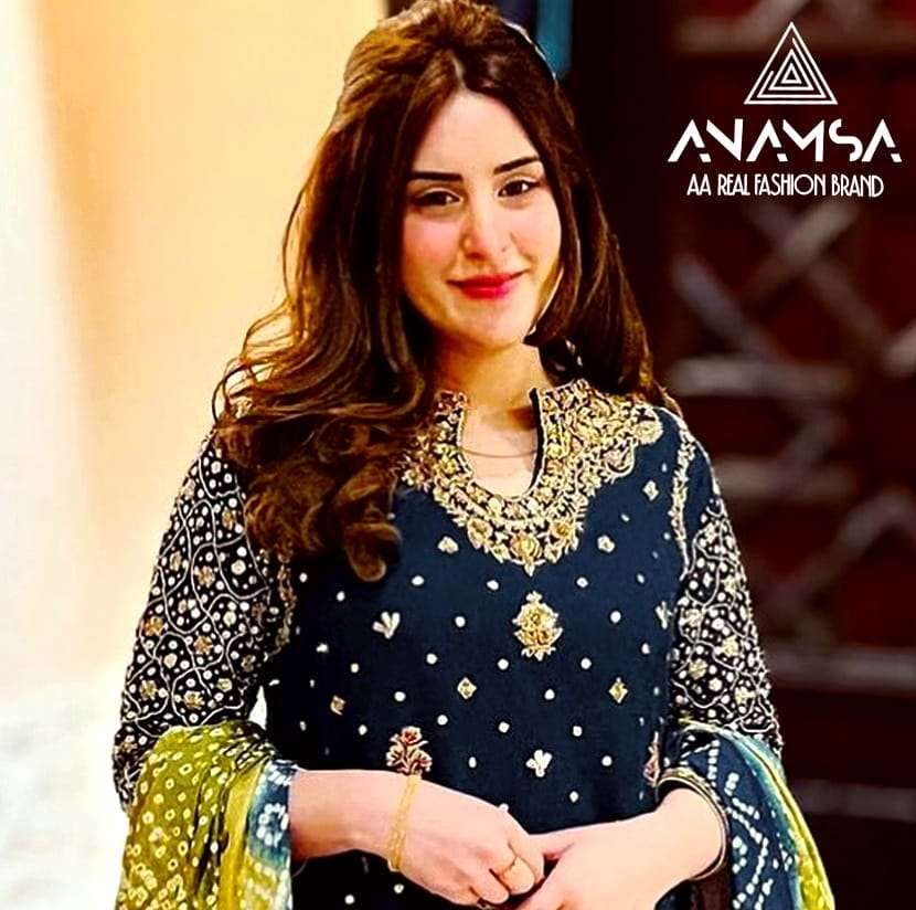 Anamsa 427 Georgette Salwar Kameez Wholesale catalog