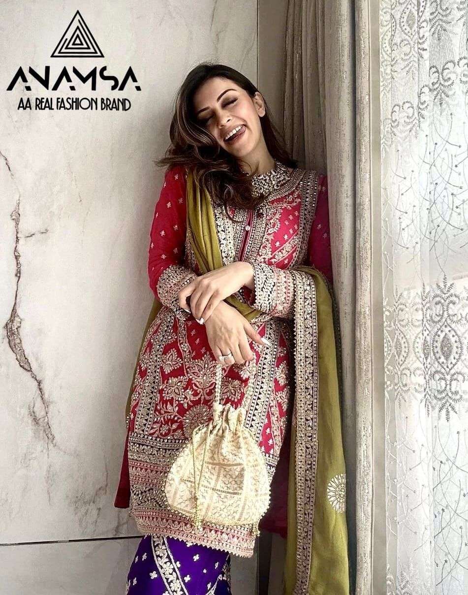 Anamsa 430 Designer Pakistani Suits Wholesale catalog
