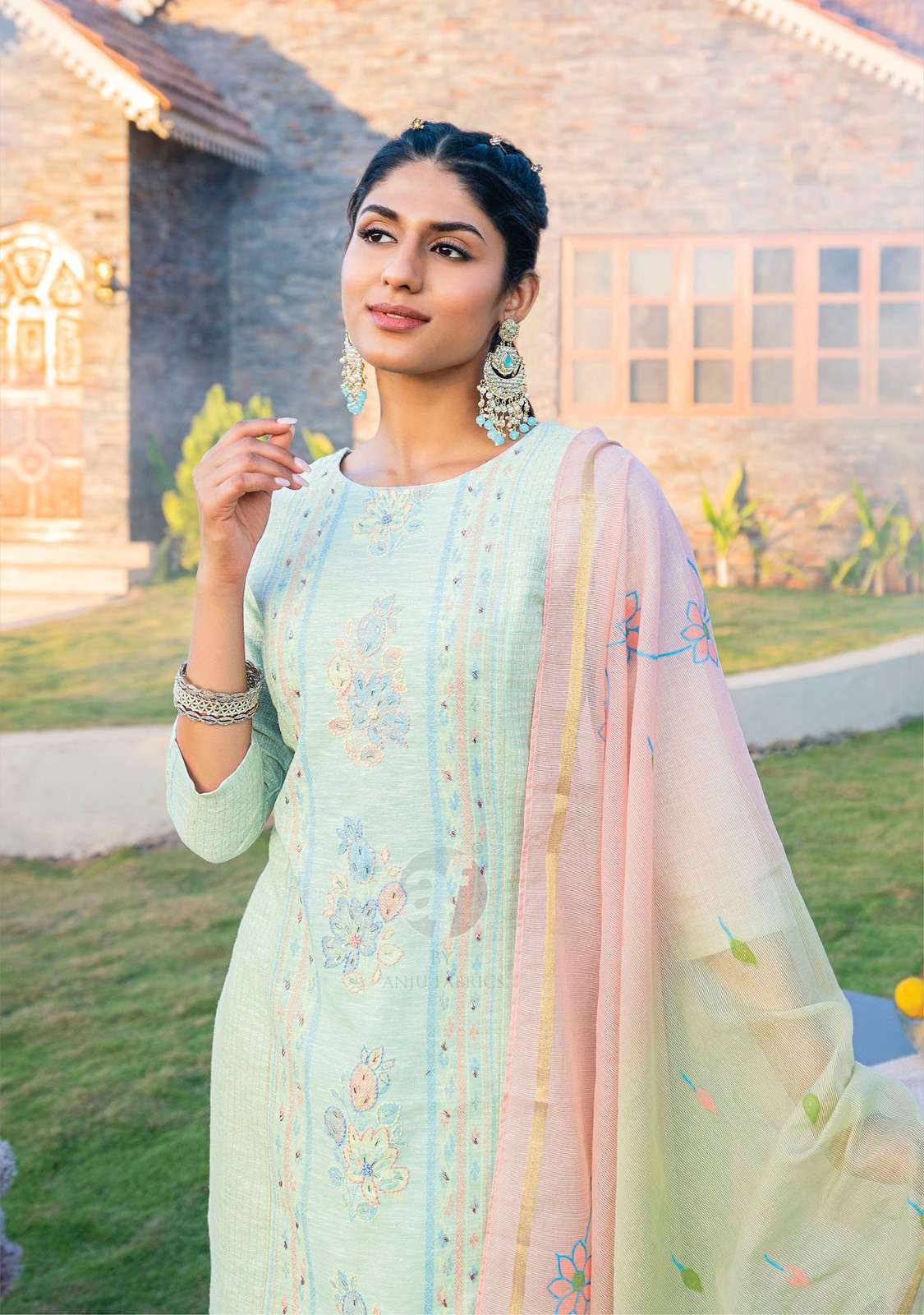 Anju Fabrics Fashion Point vol -2 Kurti Wholesale catalog
