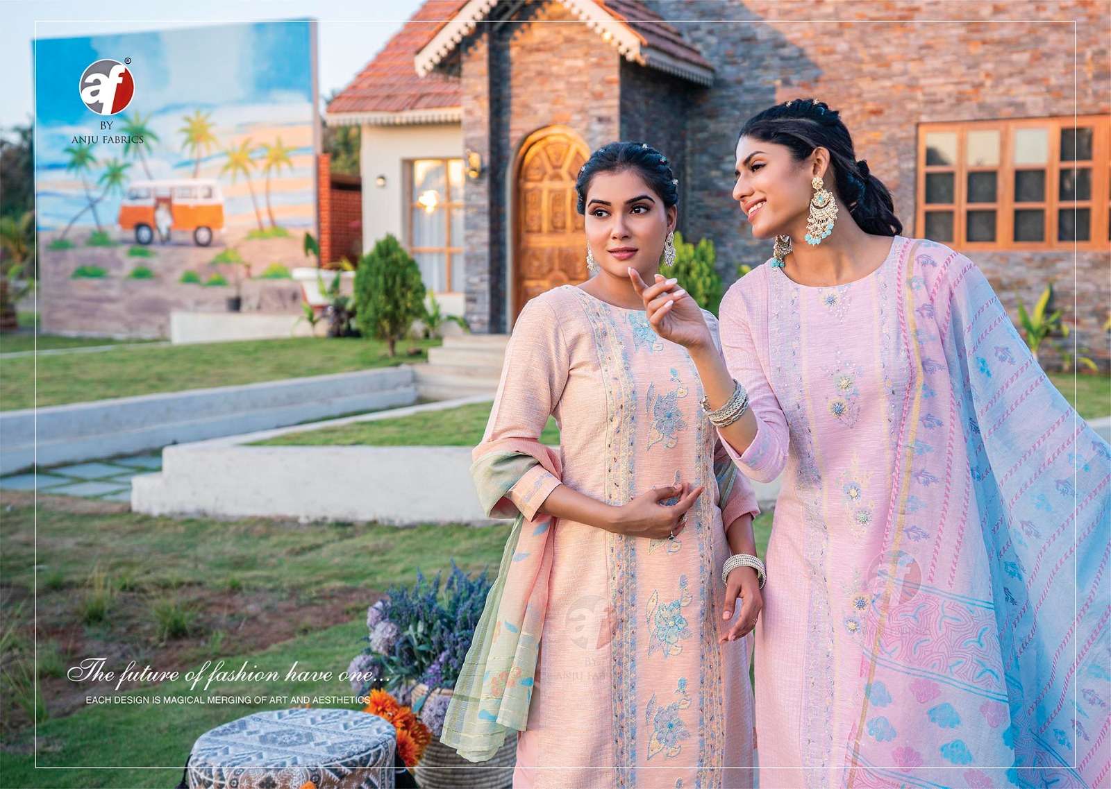 Anju Fabrics Fashion Point vol -2 Kurti Wholesale catalog