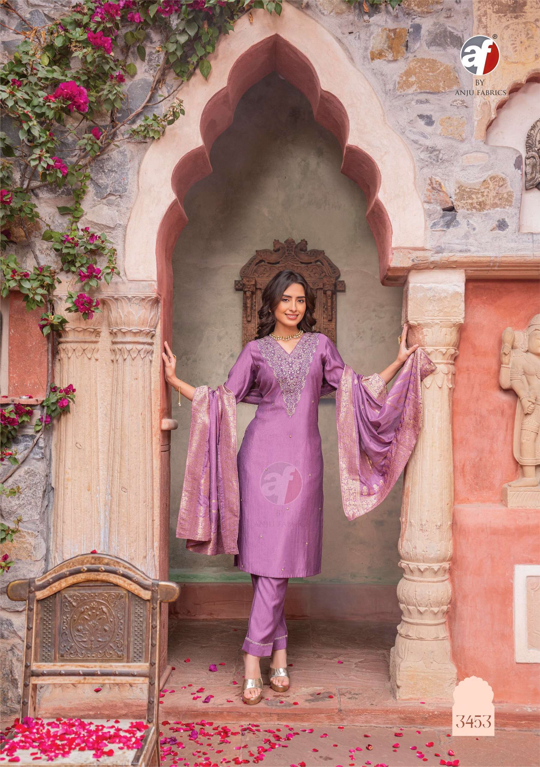 Anju Fabrics Mayuri vol -4 Kurti Wholesale catalog