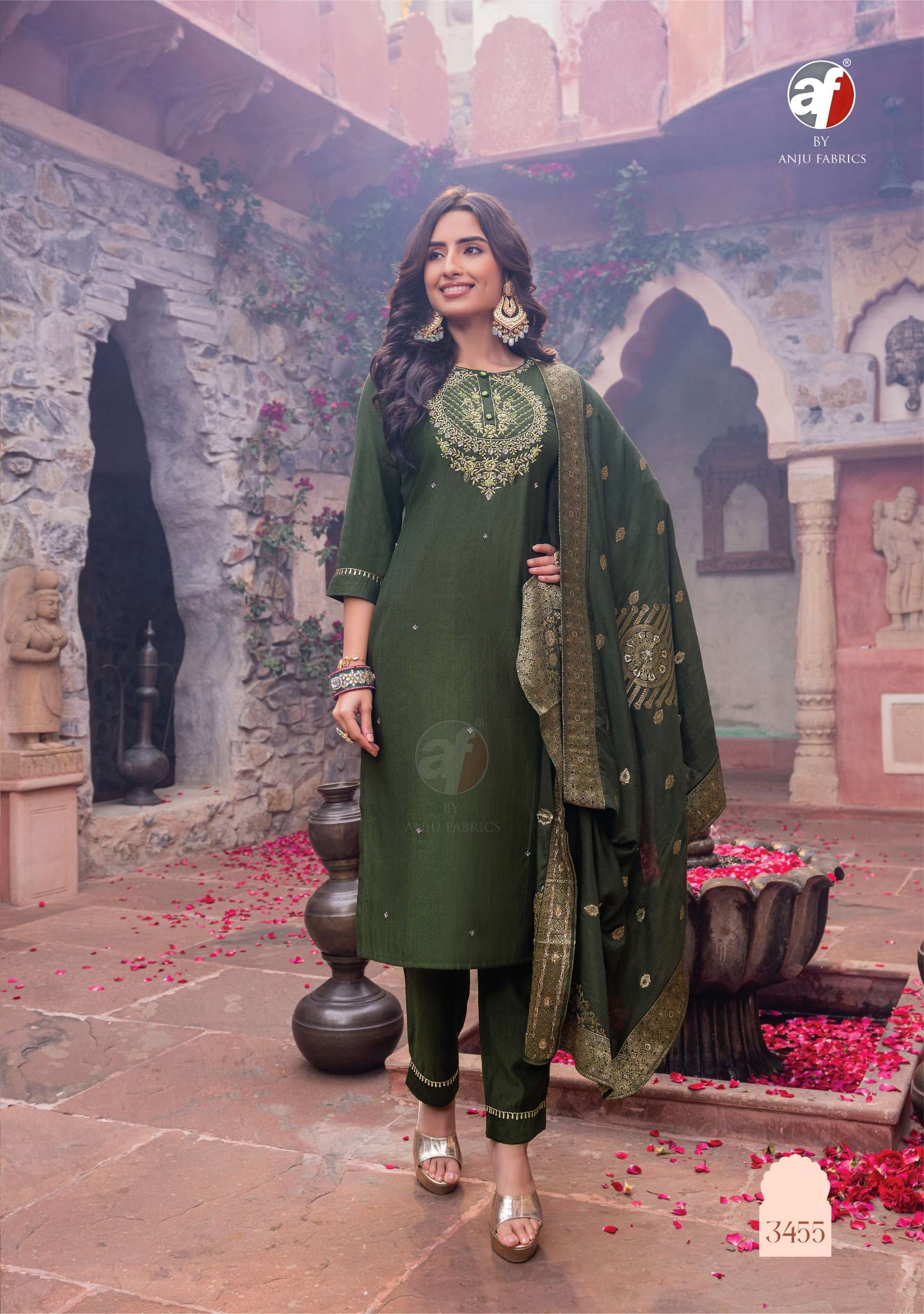 Anju Fabrics Mayuri vol -4 Kurti Wholesale catalog