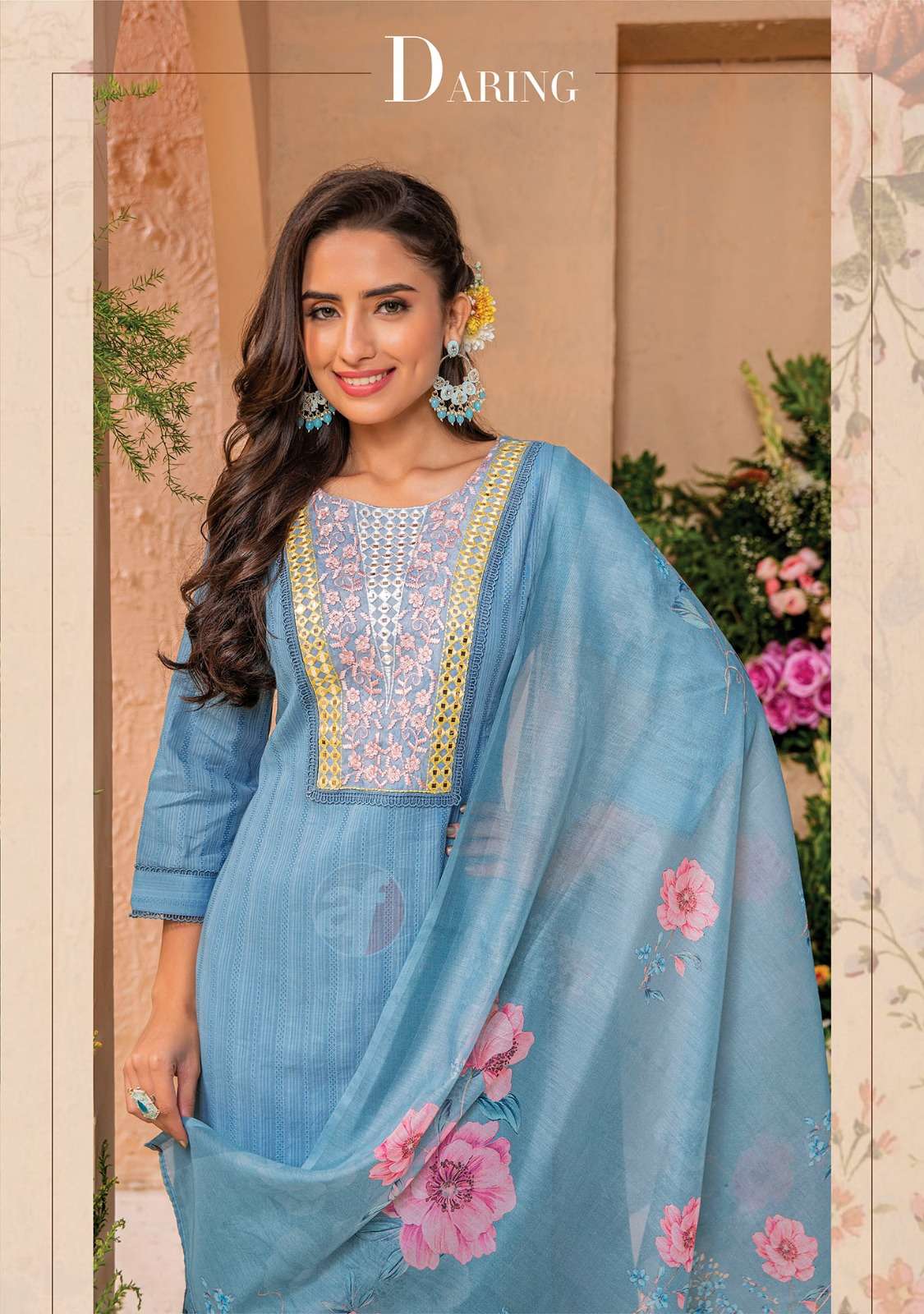 Anju Fabrics Preety Petals Kurti Wholesale catalog