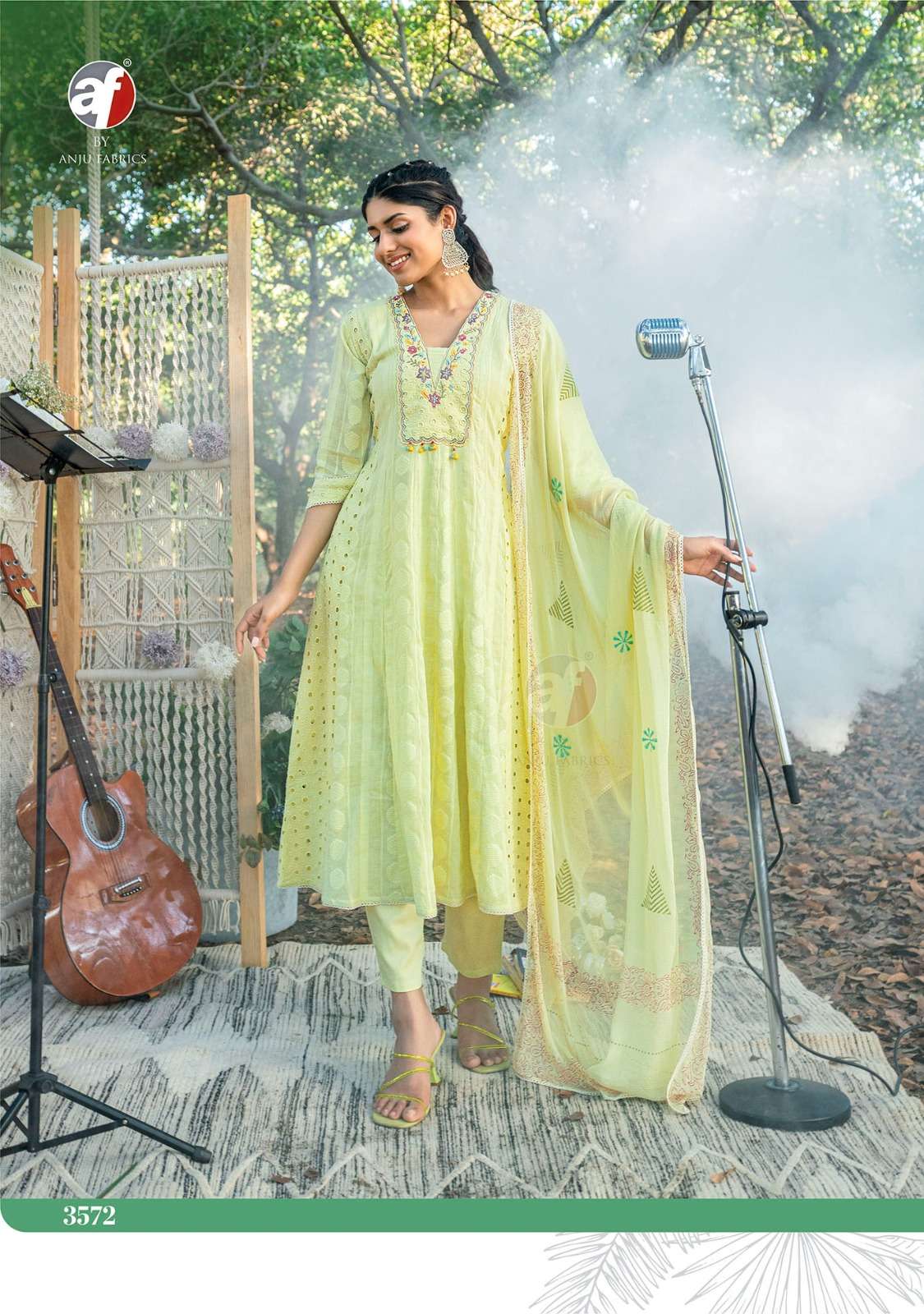 Anju Fabrics Rhythm Kurti Wholesale catalog