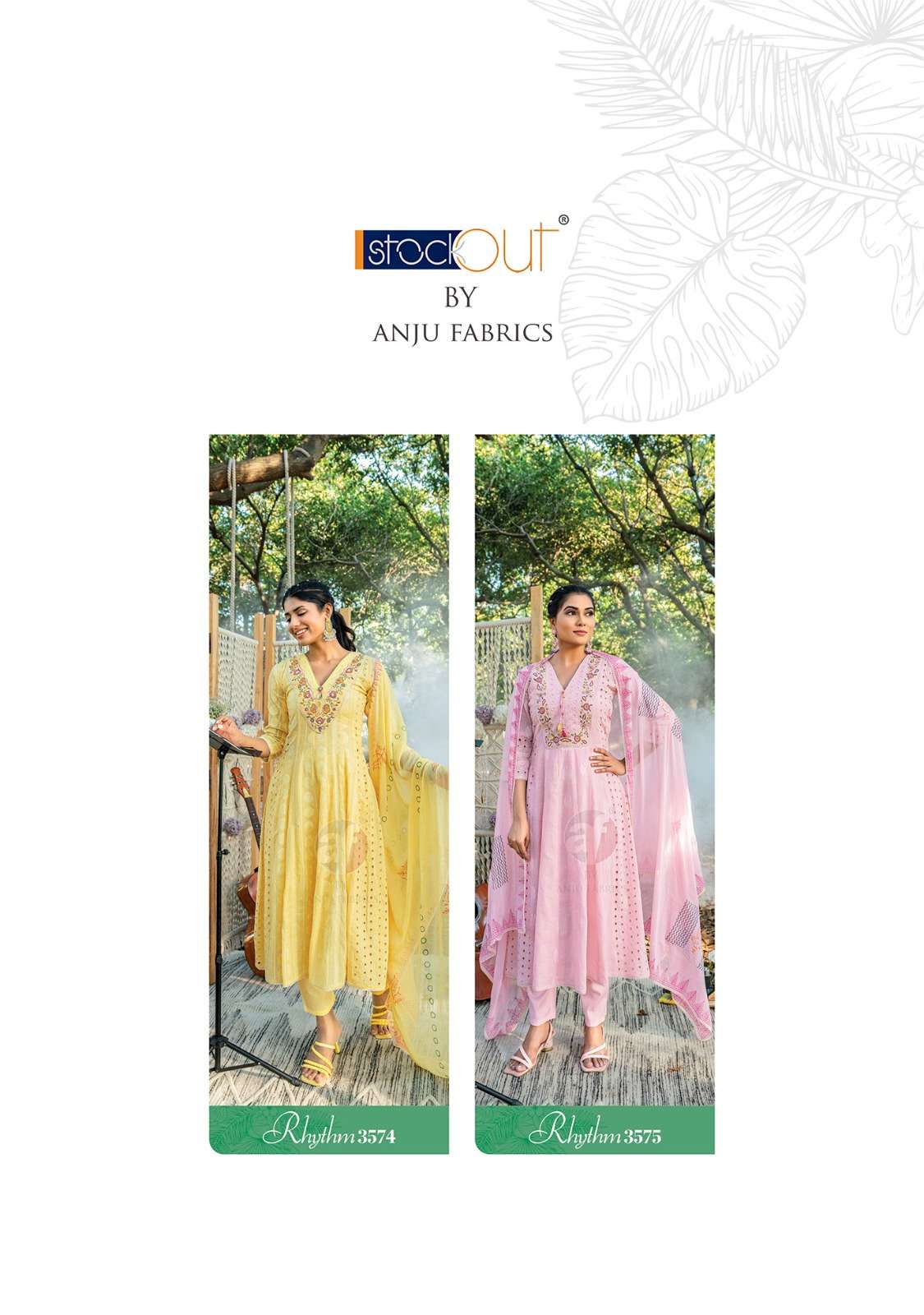Anju Fabrics Rhythm Kurti Wholesale catalog