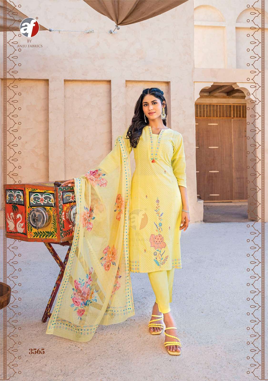 Anju Fabrics Sargam Kurti Wholesale catalog