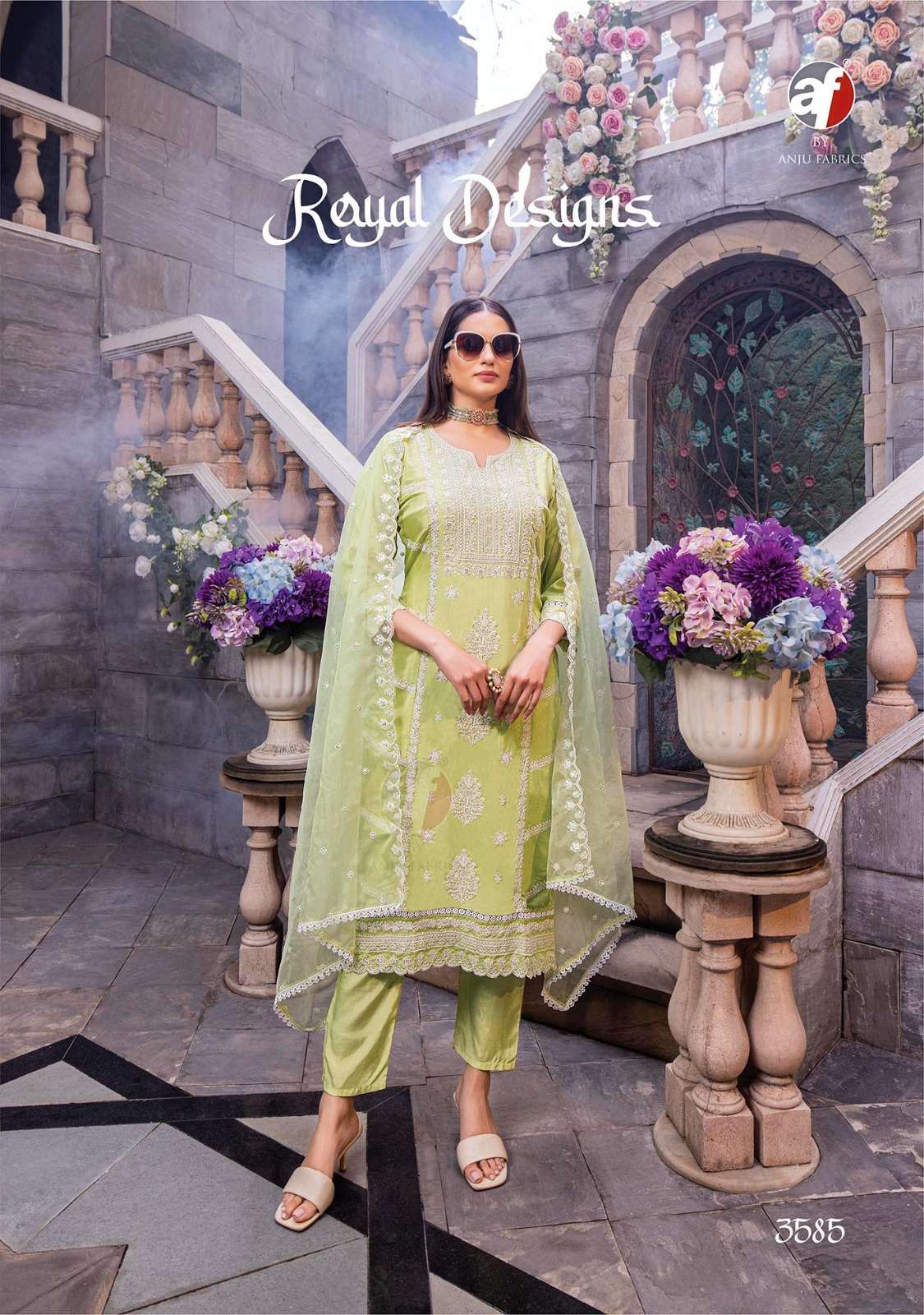 Anju Fabrics Sayara Kurti Wholesale catalog