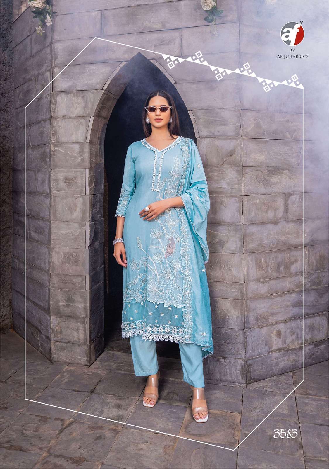 Anju Fabrics Sayara Kurti Wholesale catalog