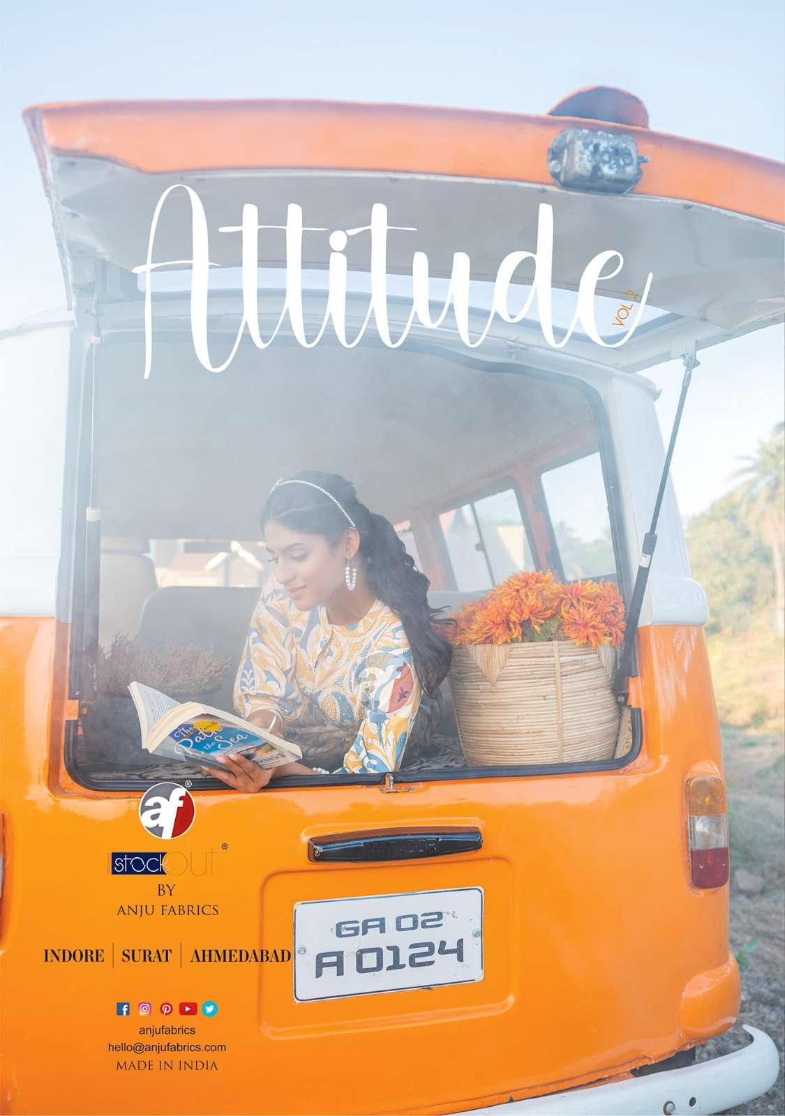 Anju Fabrics Ttitude vol -2 Kurti Wholesale catalog