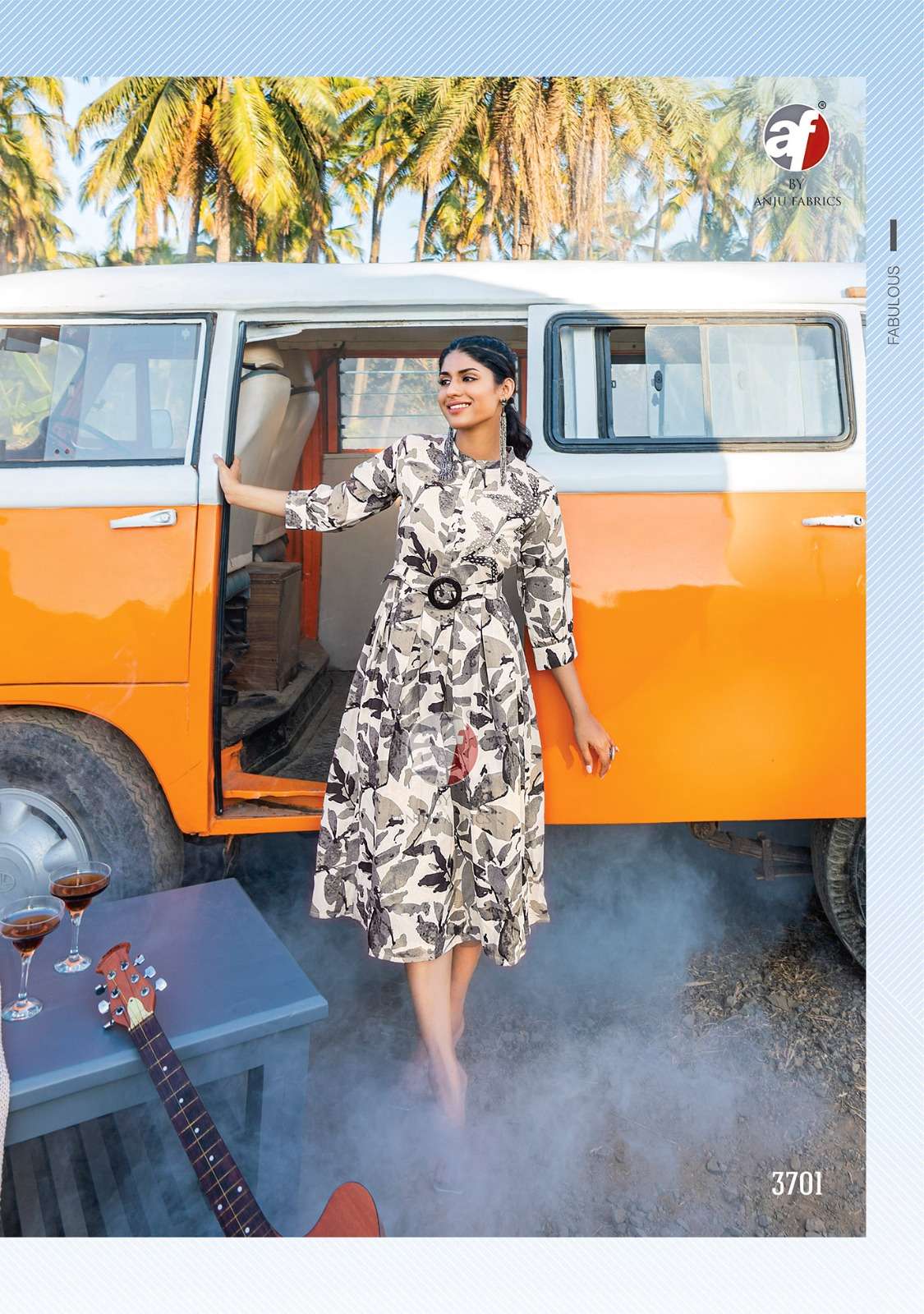Anju Fabrics Ttitude vol -2 Kurti Wholesale catalog