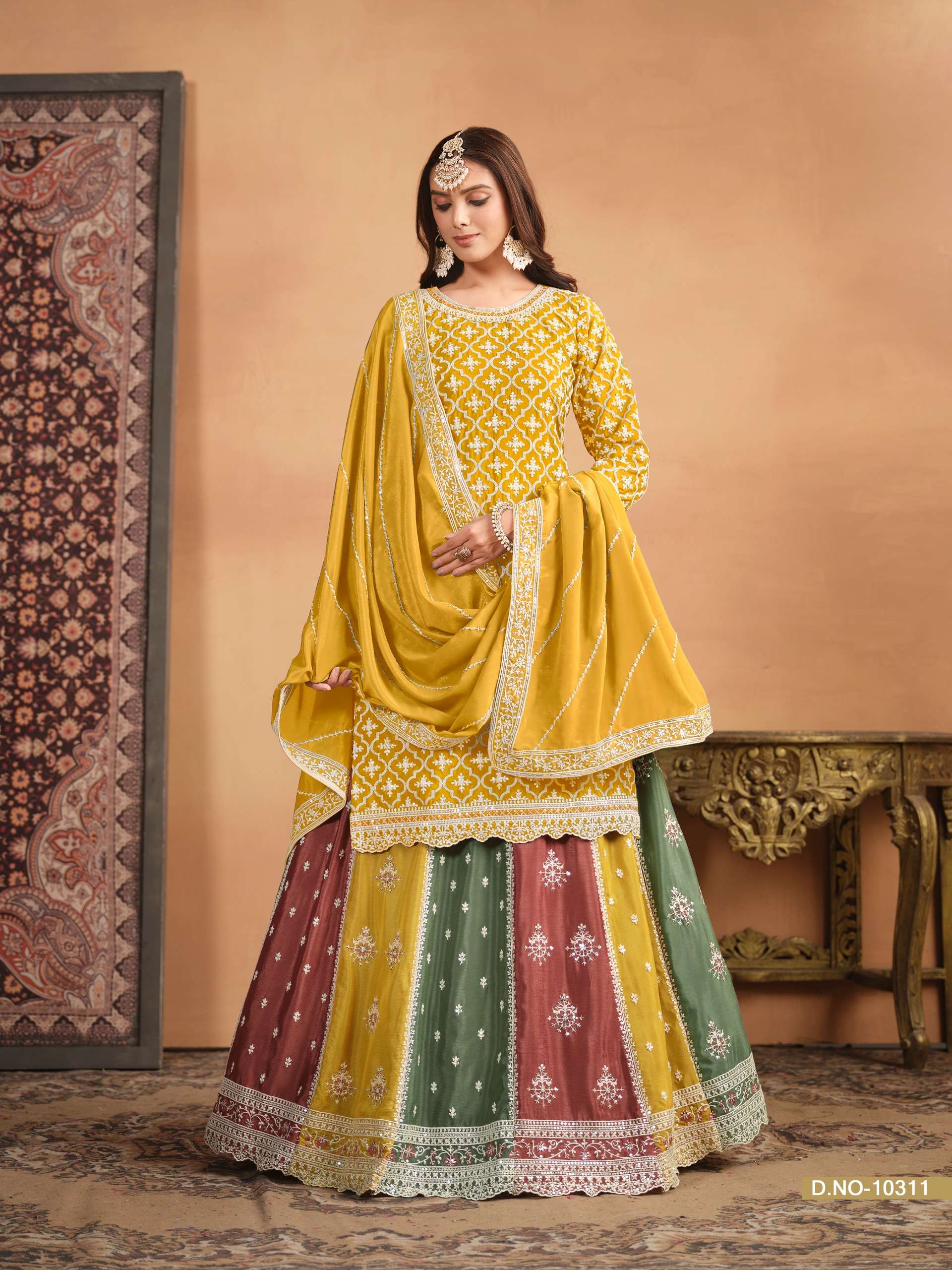 Anjubaa Vol 31 Chinon Designer Salwar Kameez Wholesale catalog