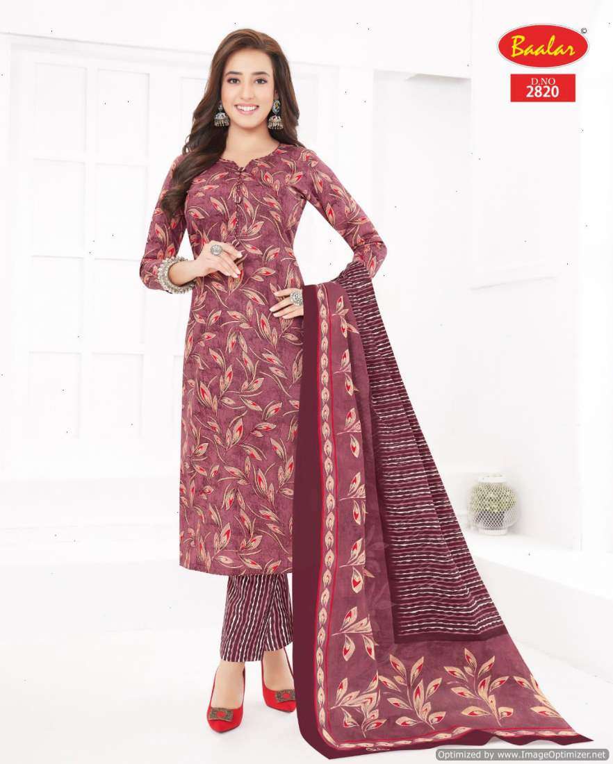 Baalar Zaara Vol-28 – Dress Material - Wholesale Catalog