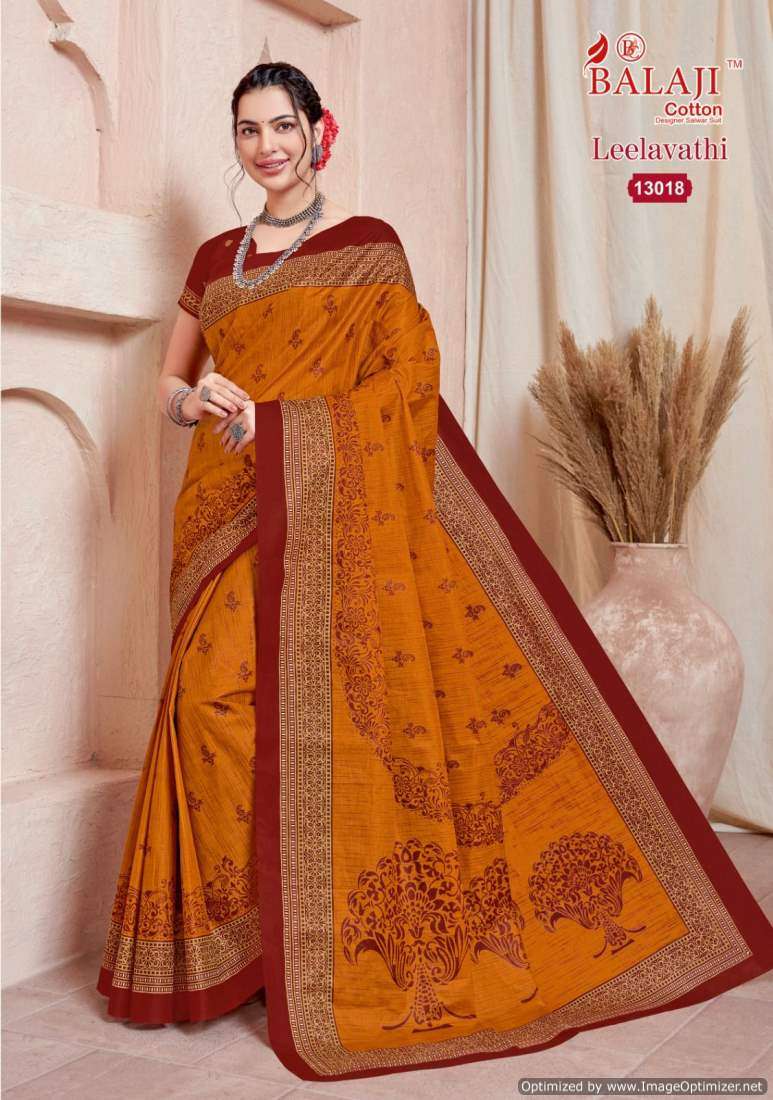 Balaji Leelavathi Vol-13 – Cotton Sarees - Wholesale Catalog