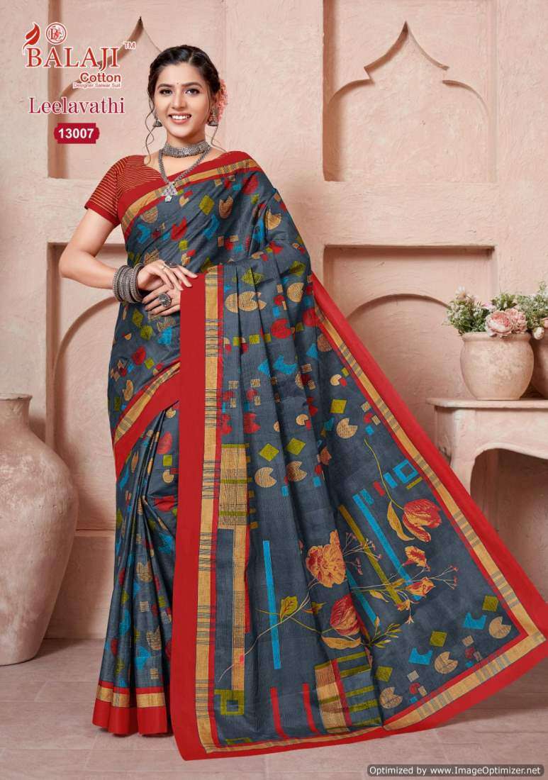 Balaji Leelavathi Vol-13 – Cotton Sarees - Wholesale Catalog