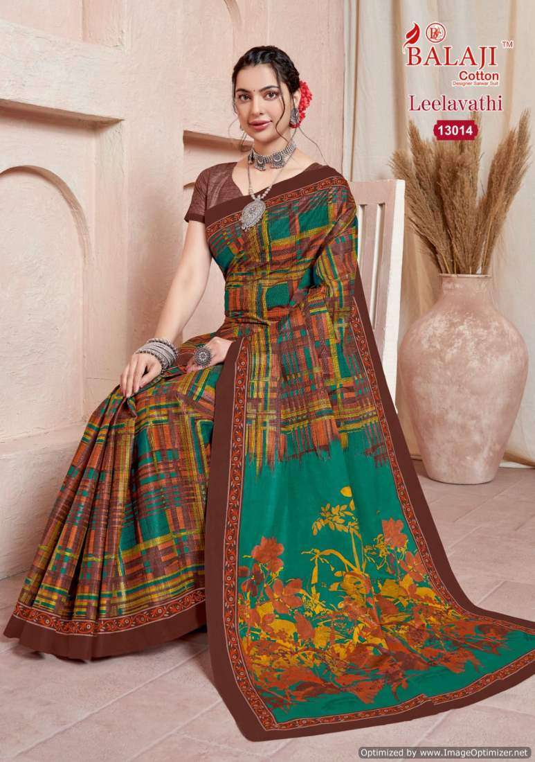 Balaji Leelavathi Vol-13 – Cotton Sarees - Wholesale Catalog