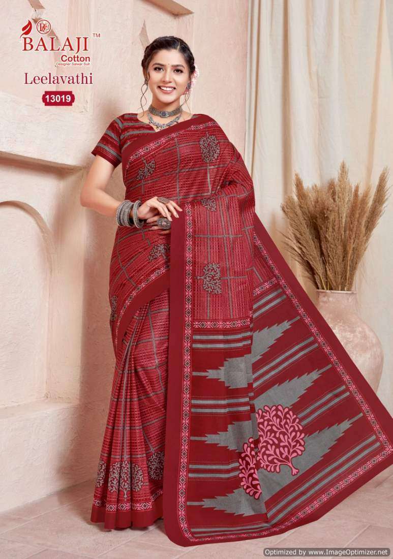 Balaji Leelavathi Vol-13 – Cotton Sarees - Wholesale Catalog