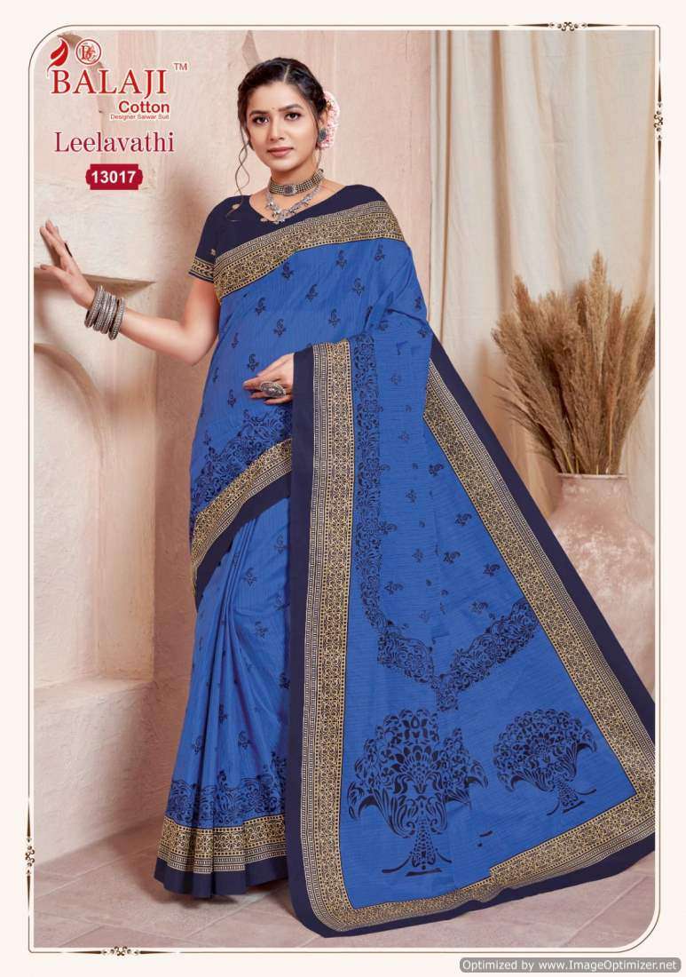 Balaji Leelavathi Vol-13 – Cotton Sarees - Wholesale Catalog