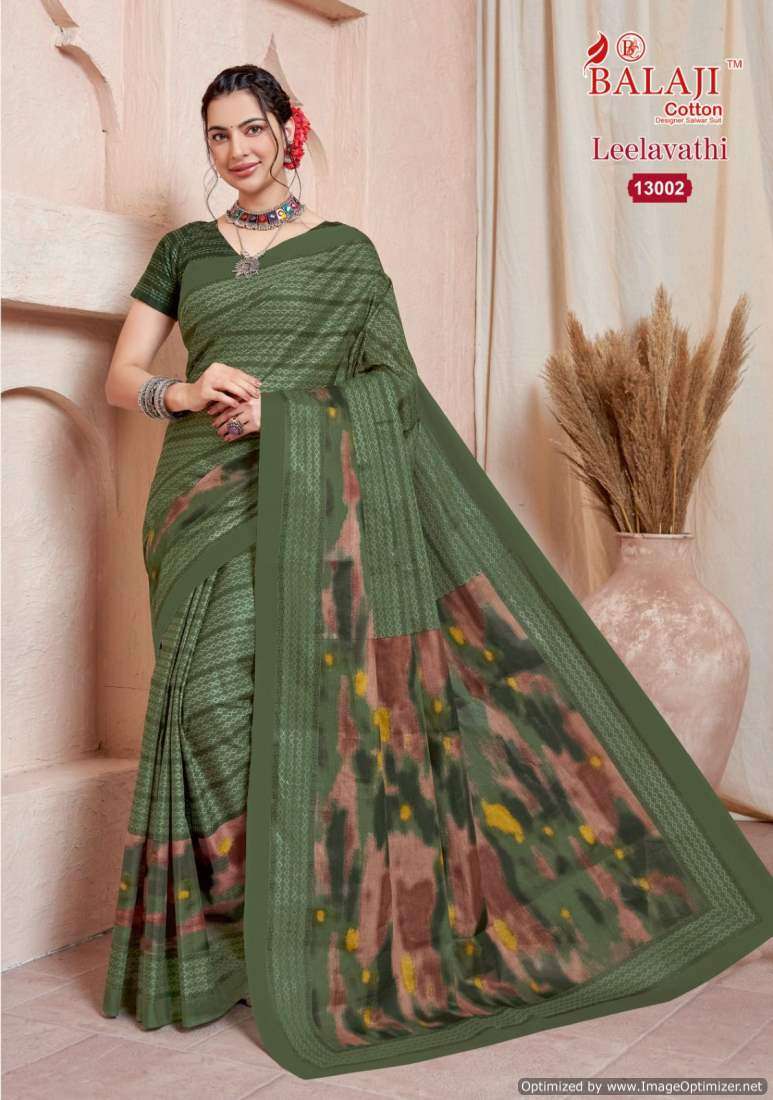 Balaji Leelavathi Vol-13 – Cotton Sarees - Wholesale Catalog