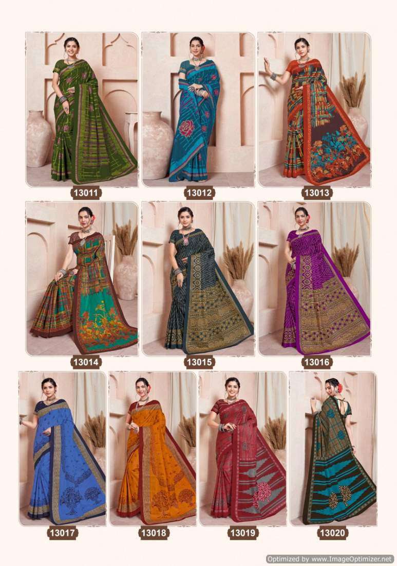 Balaji Leelavathi Vol-13 – Cotton Sarees - Wholesale Catalog