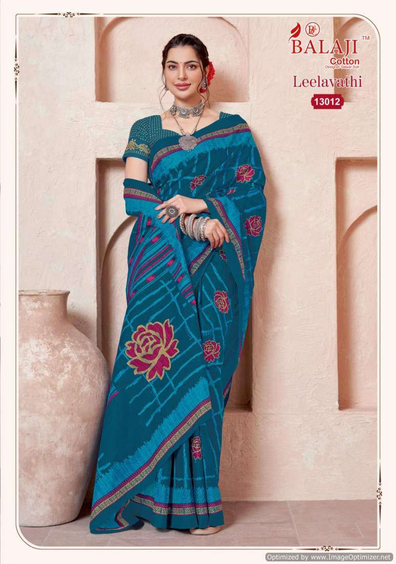 Balaji Leelavathi Vol-13 – Cotton Sarees - Wholesale Catalog