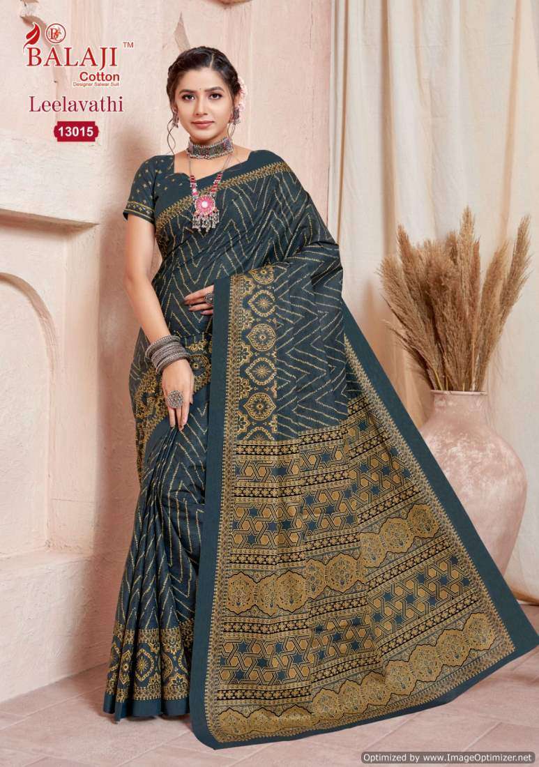 Balaji Leelavathi Vol-13 – Cotton Sarees - Wholesale Catalog