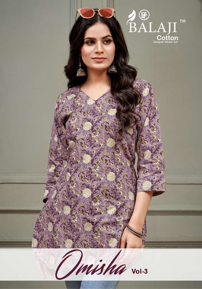 Balaji Omisha Vol-3 – Short Tops - Wholesale Catalog