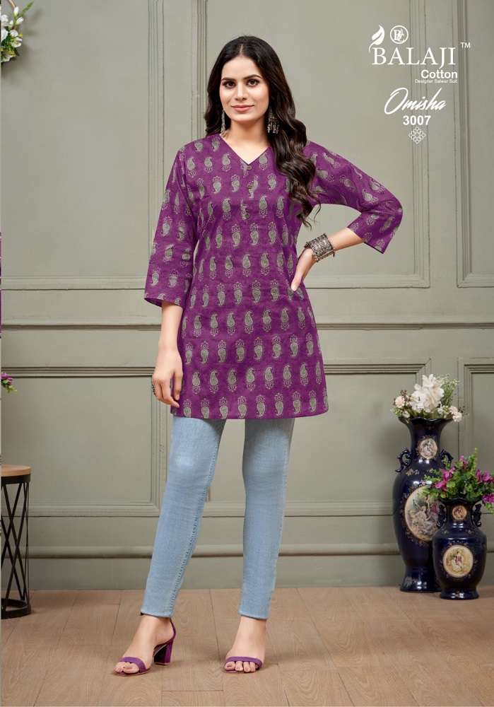 Balaji Omisha Vol-3 – Short Tops - Wholesale Catalog