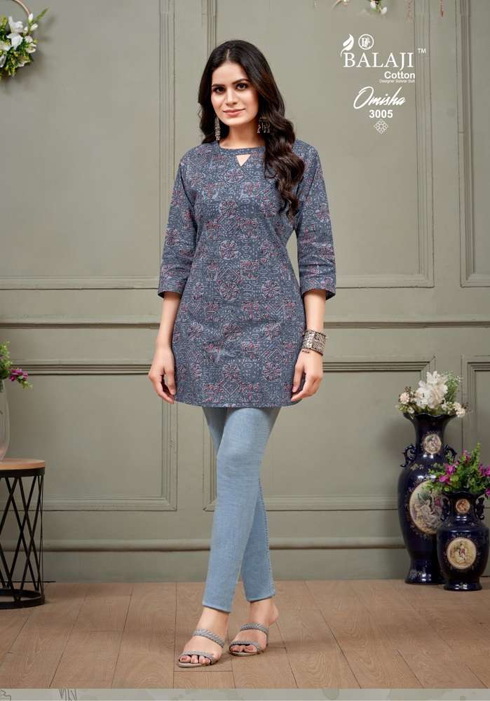 Balaji Omisha Vol-3 – Short Tops - Wholesale Catalog