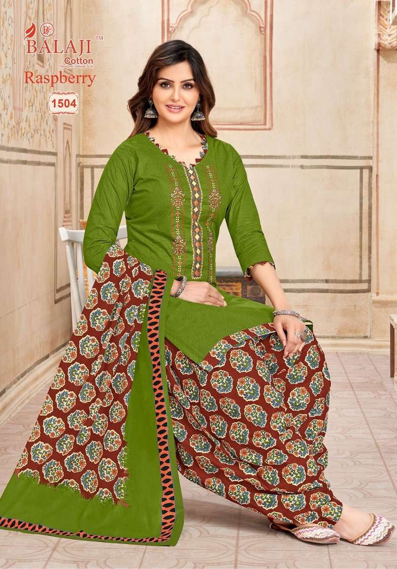 Balaji Raspberry Vol-15 – Premium Dress Material Wholesale Catalog