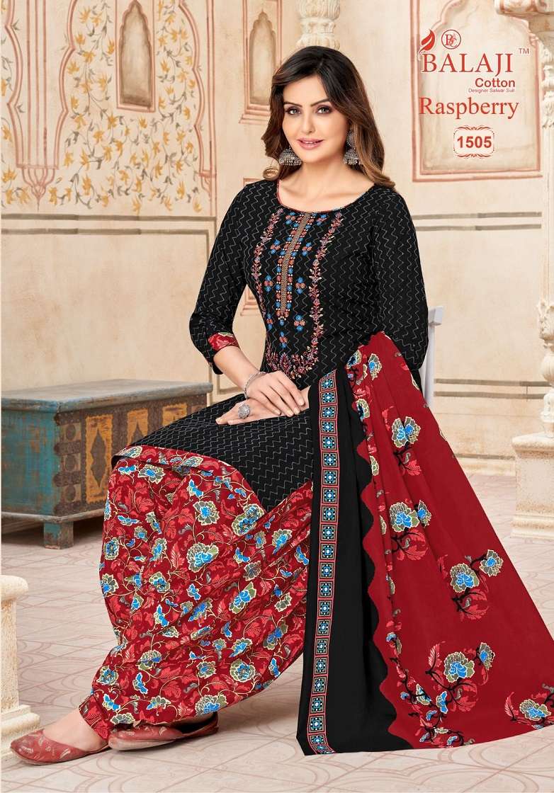 Balaji Raspberry Vol-15 – Premium Dress Material Wholesale Catalog