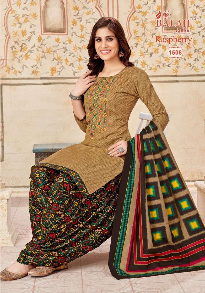 Balaji Raspberry Vol-15 – Premium Dress Material Wholesale Catalog