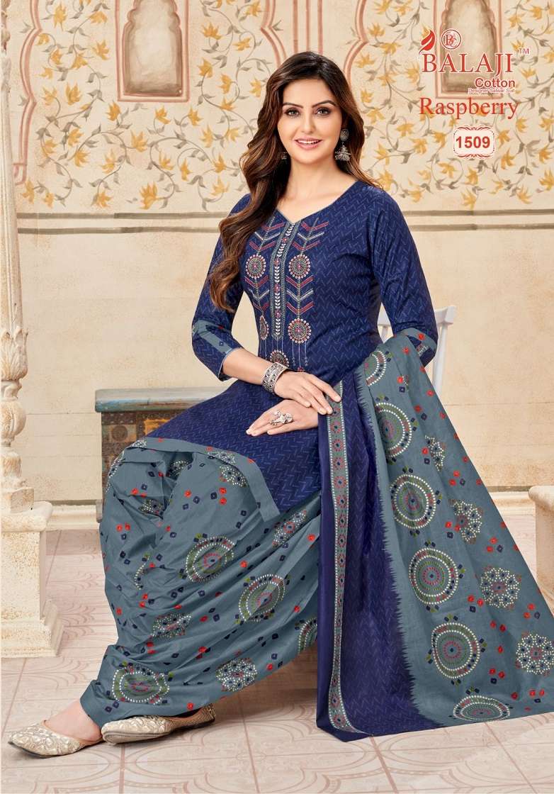 Balaji Raspberry Vol-15 – Premium Dress Material Wholesale Catalog