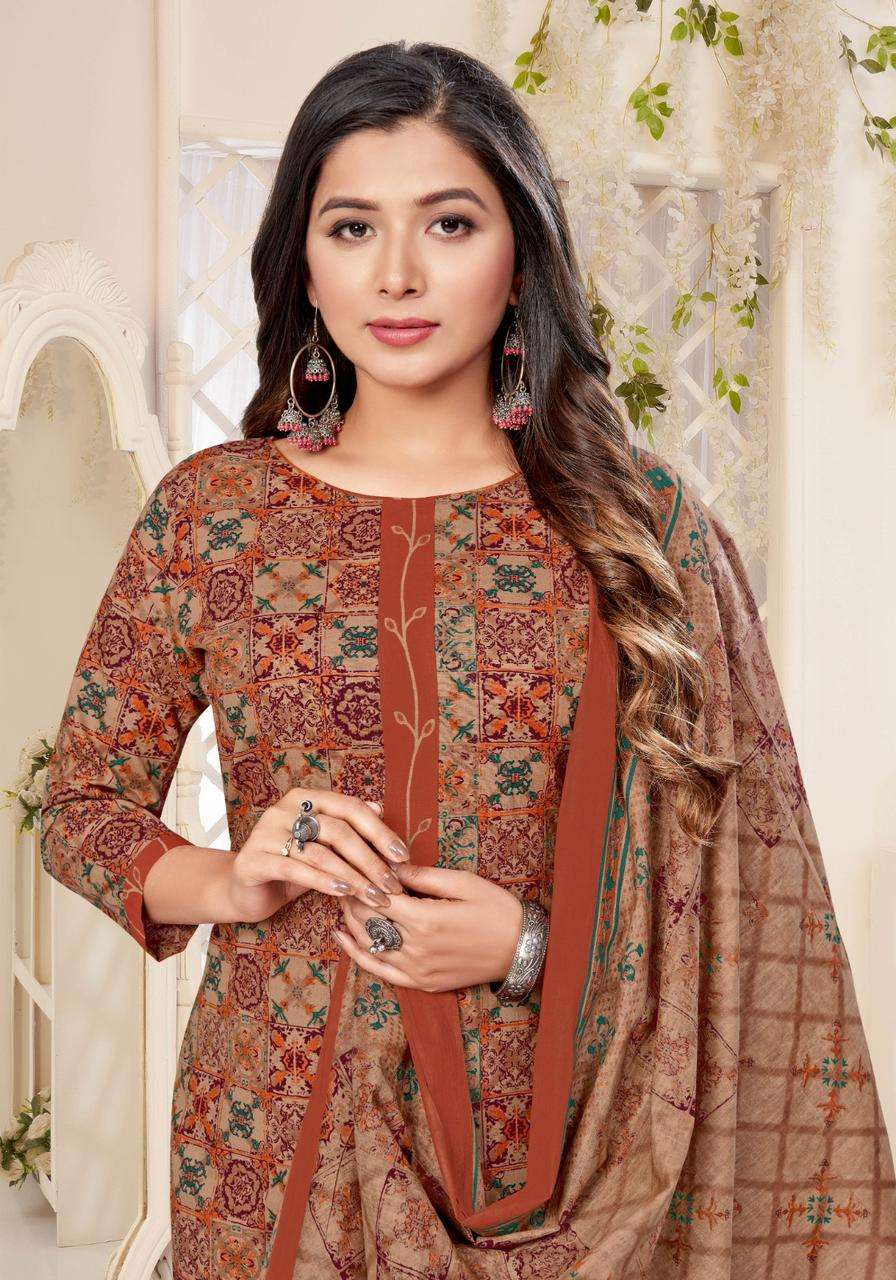 Balaji Spark Vol-17 – Cotton Dress Material Wholesale Catalog