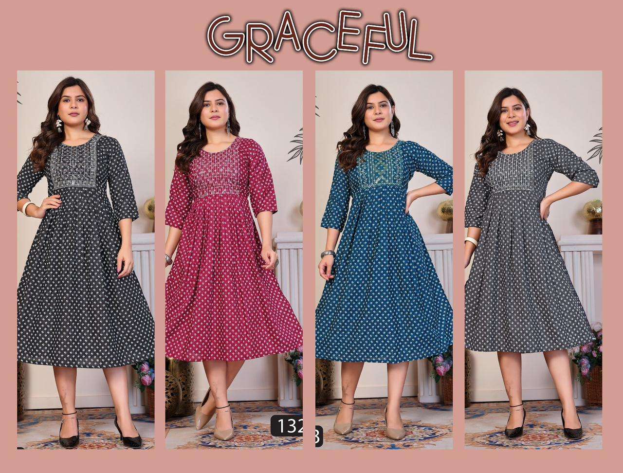 BEAUTY GRACEFUL VOL.1 Kurti Wholesale catalog