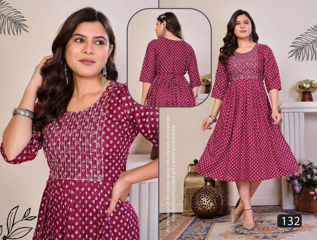 BEAUTY GRACEFUL VOL.1 Kurti Wholesale catalog