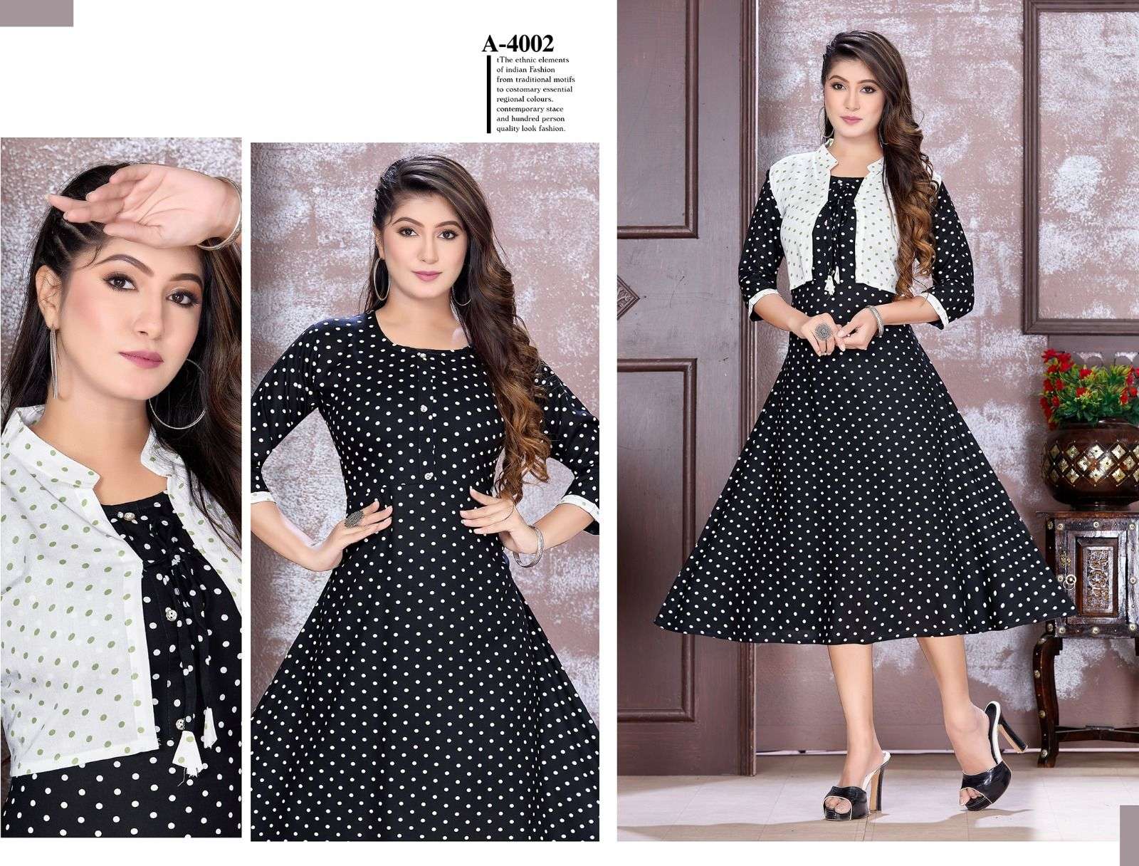 Beauty Jacket Queen Vol.1 Kurti Wholesale catalog