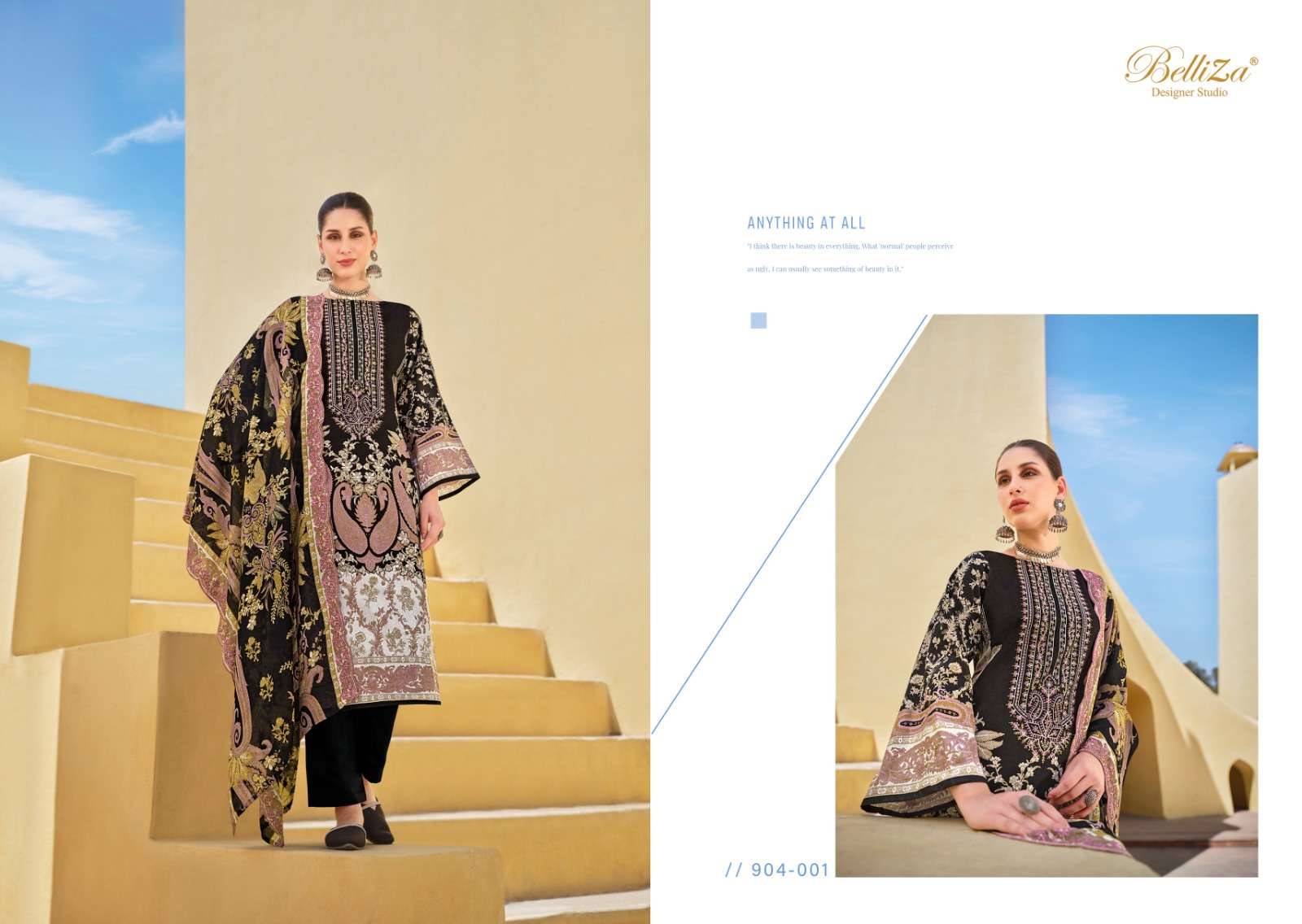 Belliza Guzarish Vol 6 Premium Designer Dress Material Wholesale catalog