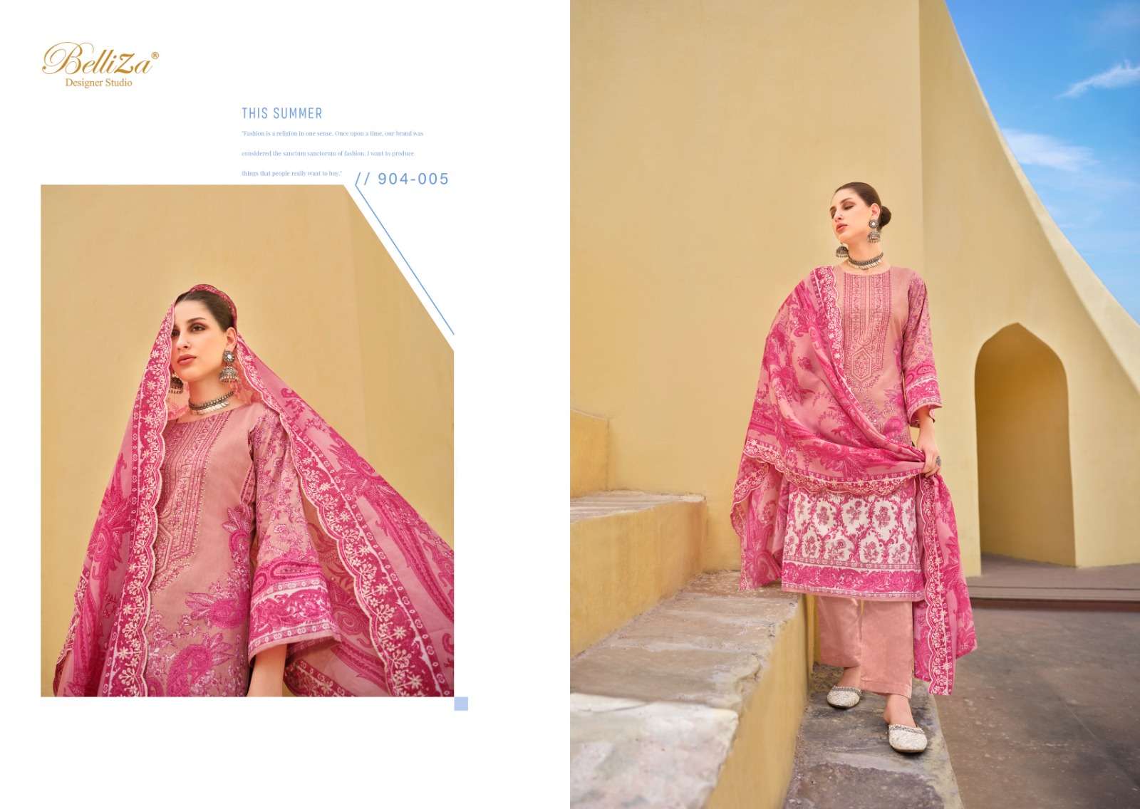 Belliza Guzarish Vol 6 Premium Designer Dress Material Wholesale catalog