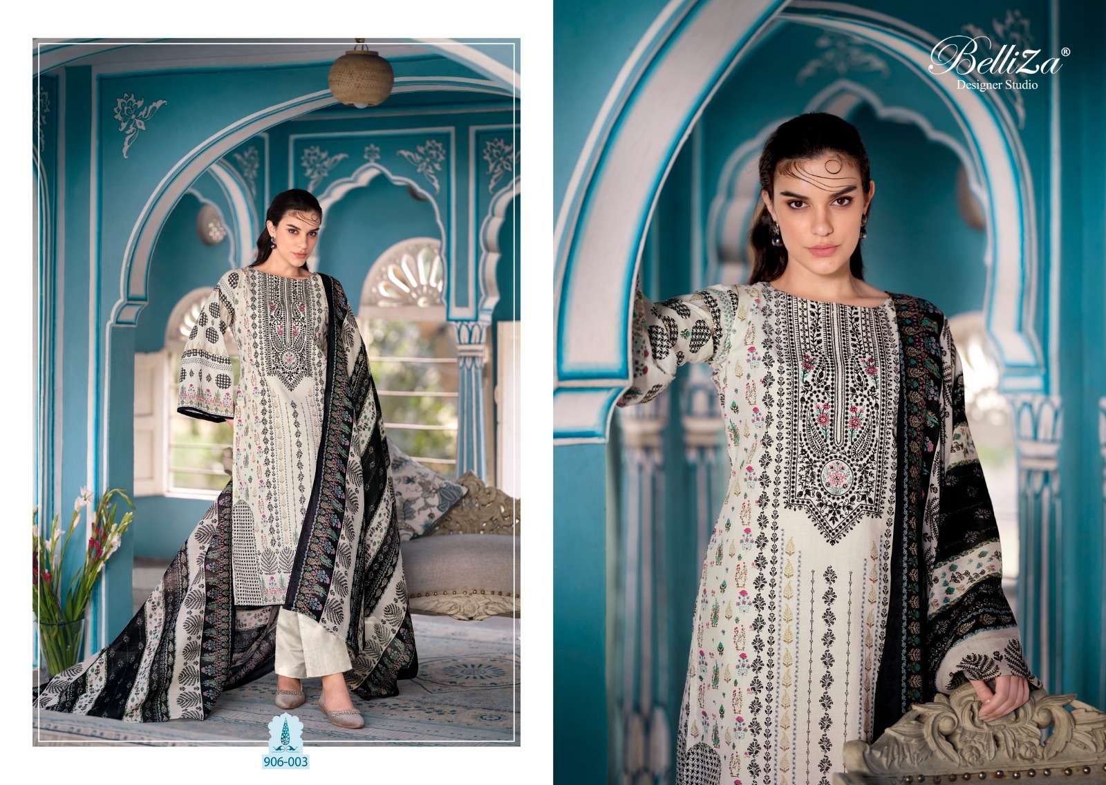Belliza Naira Vol 46 Cotton Digital Printed Dress Material Wholesale catalog