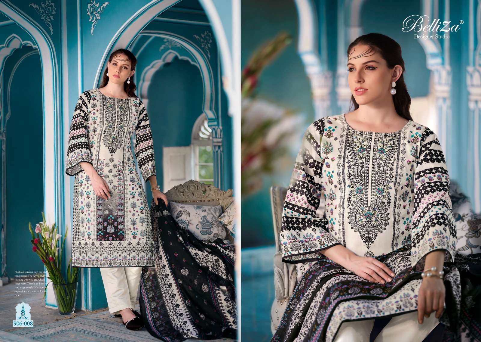 Belliza Naira Vol 46 Cotton Digital Printed Dress Material Wholesale catalog