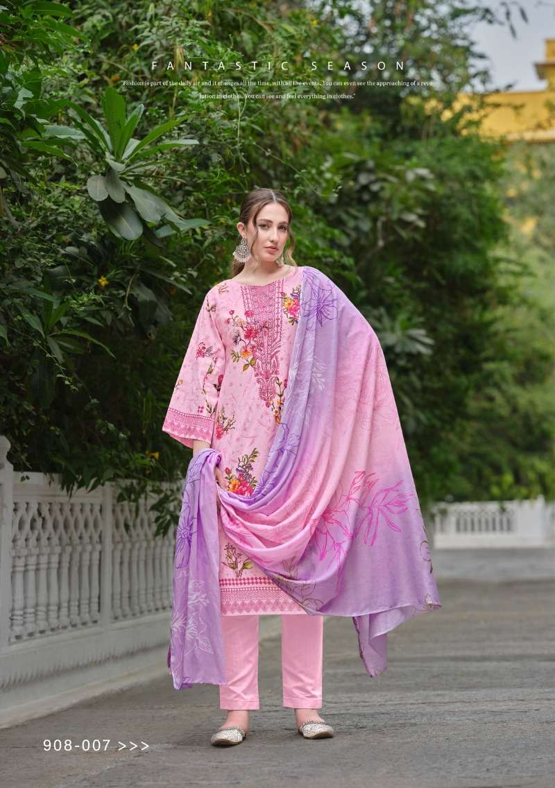 Belliza Naira Vol 48 Cotton Digital Printed Dress Material Wholesale catalog