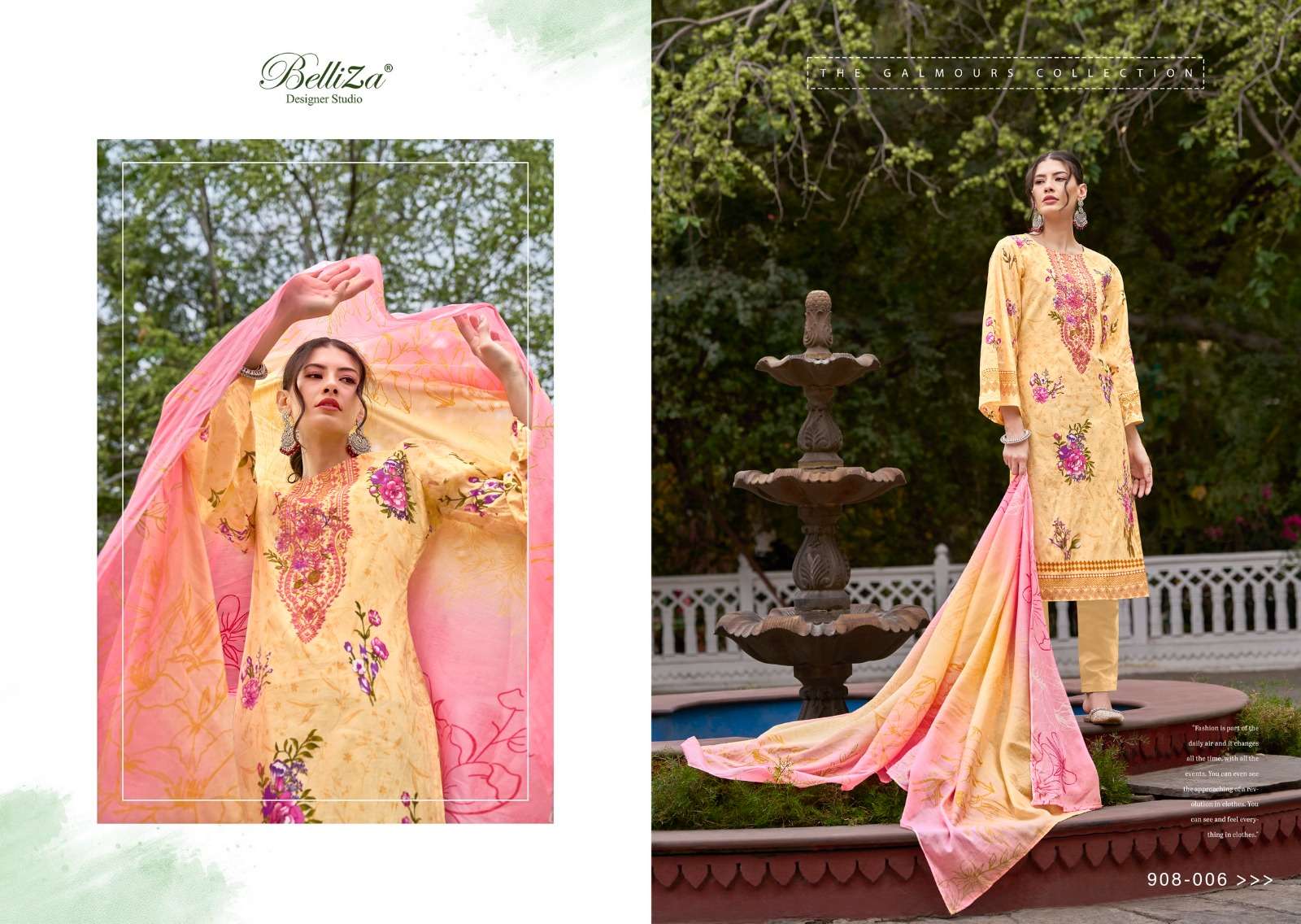 Belliza Naira Vol 48 Cotton Digital Printed Dress Material Wholesale catalog