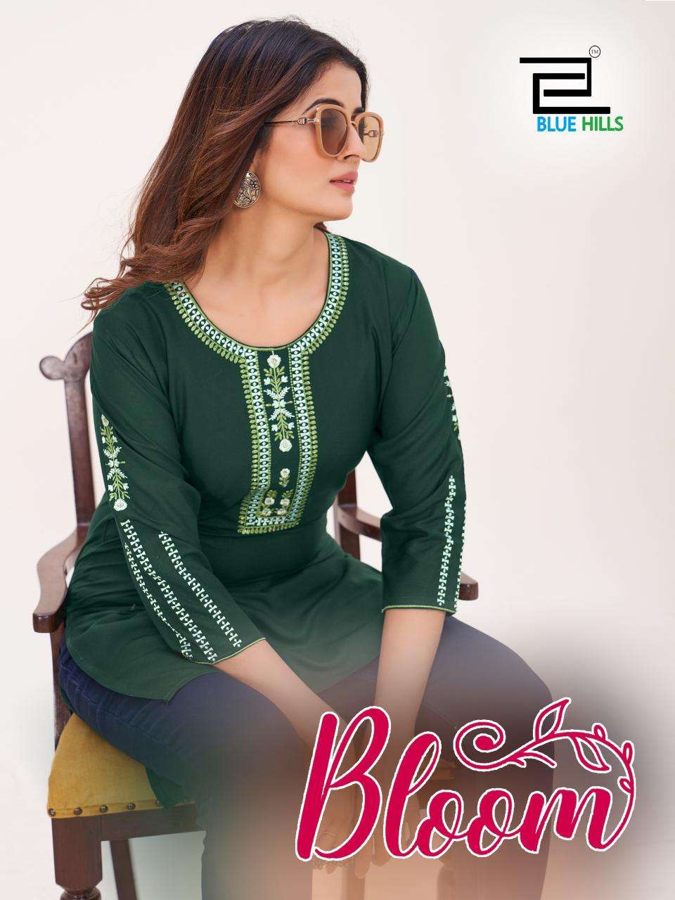Blue Hills BLOOM Kurti Wholesale catalog